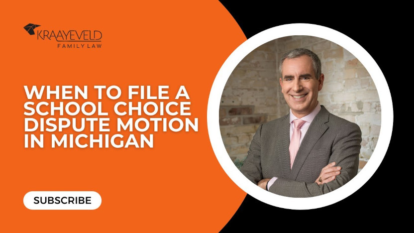 When to File a School Choice Dispute Motion in Michigan video image