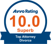 avvo top divorce badge